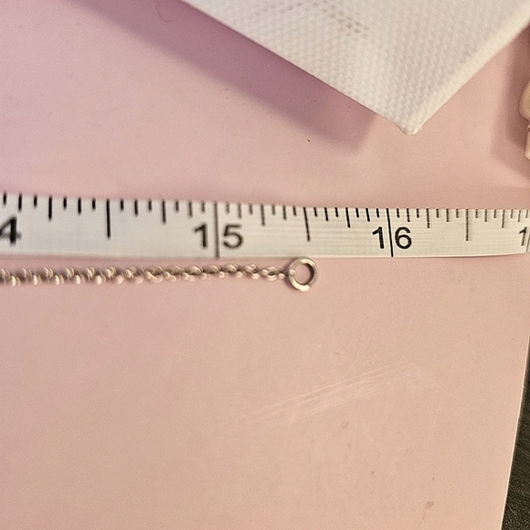 ✨ Tiffany & Co. Cushion Tag Vintage Necklace Sterling 925 Rare Engravable✨ - Picture 16 of 17